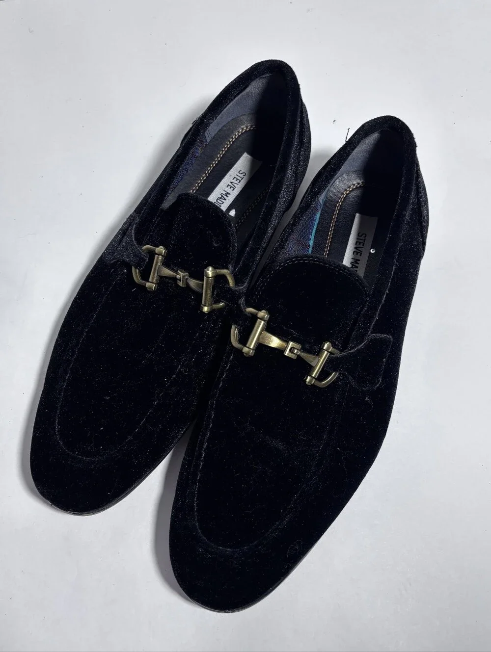 Steve Madden Delrayy Loafer Black Size 10